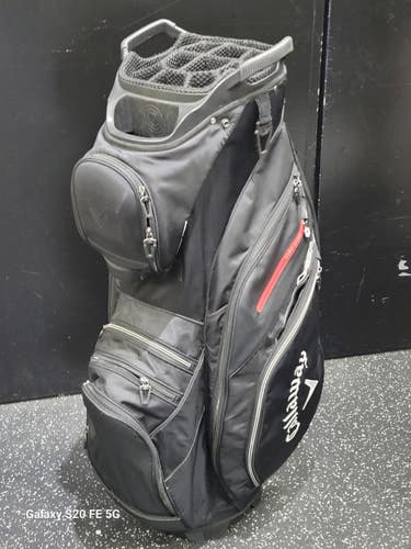 Used Callaway ORG 14 Mens Cart Bag Black 11849-S000043093