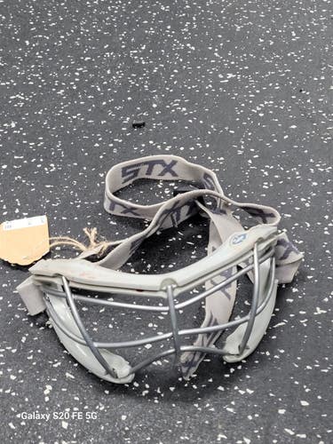 Used STX Z SEE Lacrosse Facial Protect Grey Senior 11849-S000043097