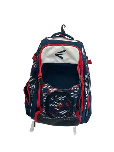 Used Easton WALK-OFF ELITE BB/SB Player Backpack White/Red/Navy 11692-S000155793