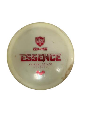Used Discmania NEO ESSENCE Disc Golf Driver White 174g 11692-S000155848