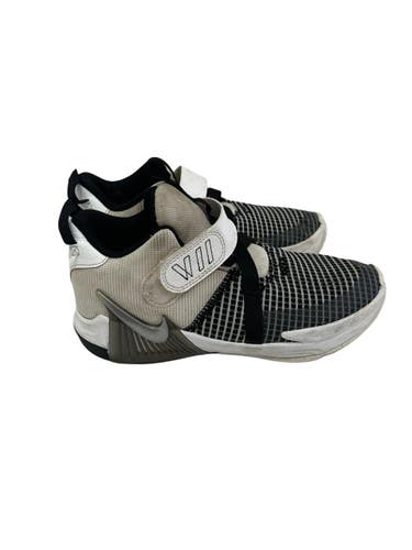 Used Nike LEBRON WITNESS 7 Basketball Shoes Y White And Black Junior 03 11692-S000155884