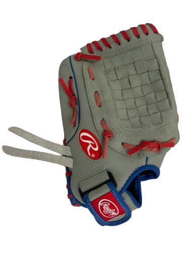 Used Rawlings PLAYERS SERIES BB/SB Glove LH Throw Grey 11 1/2" 11692-S000155910