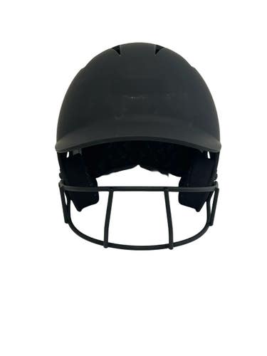 Used Champro HXS-1 Batting Helmet w/Mask Black LG 11692-S000155891