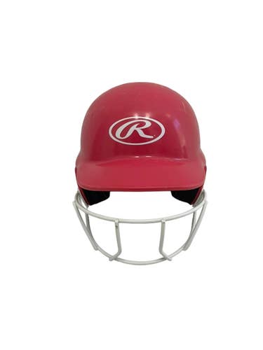 Used Rawlings MLTBH-R1 Batting Helmet w/Mask Pink One Size 11692-S000155915