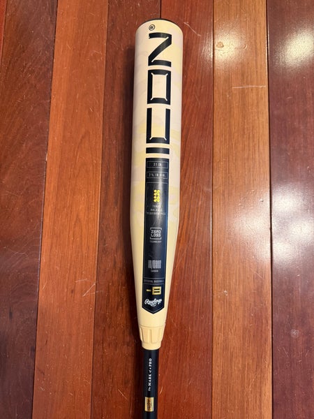 2025 Rawlings Icon Composite USABat Certified Bat (-8) 23 oz 31" (Used)