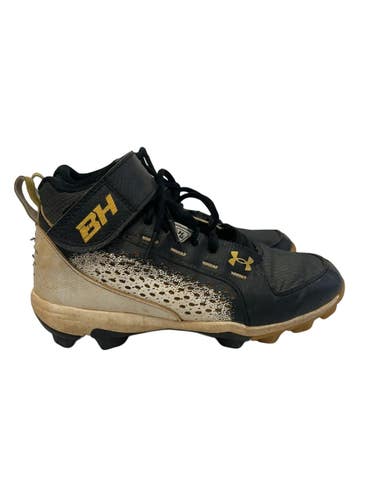 Used Under Armour HARPER BB/SB Cleats Black Junior 02.5 11692-S000155939
