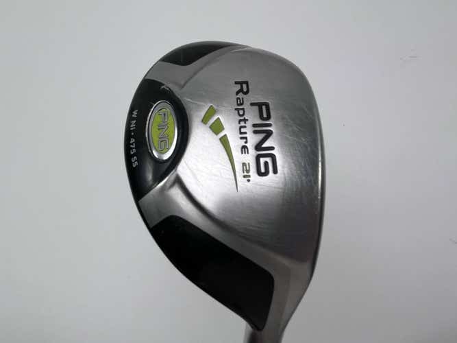 Ping Rapture Hybrid 21* TFC 909H Stiff Graphite Mens RH