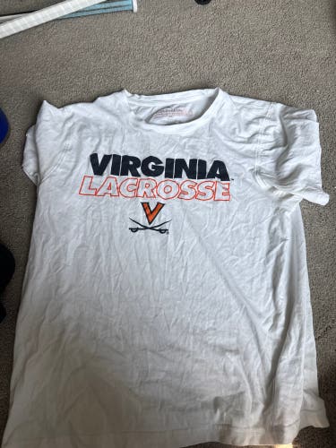 University of Virginia White XL Men's Shirt