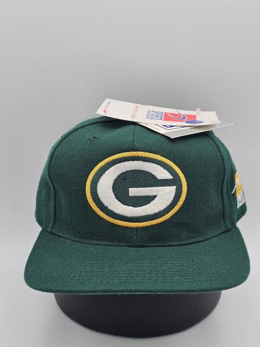 NEW Vintage Green Bay Packers NFL Sports Specialties Plain Logo Hat Snapback