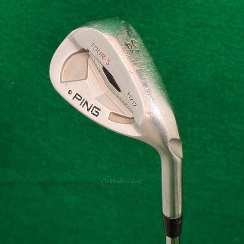 Ping Tour-S Black Dot Chrome 54-12 54 Sand Wedge Stepped Steel Wedge Flex