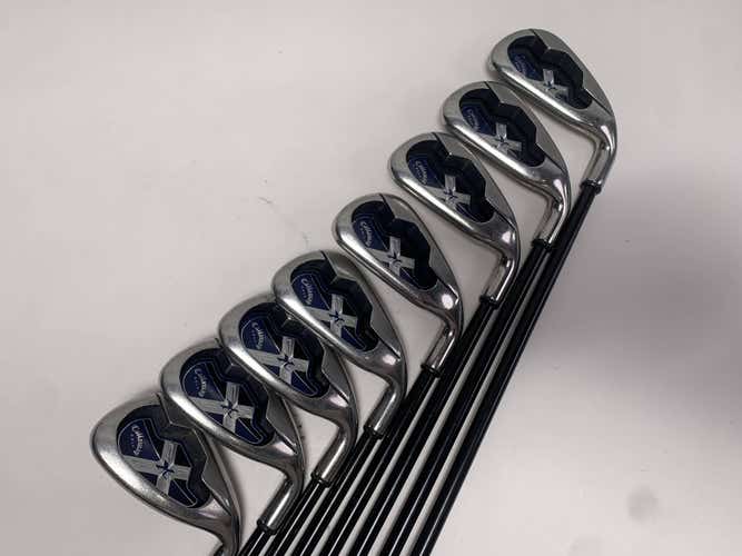 Callaway X-18 Iron Set 3-PW System CW75 Regular Graphite Mens RH