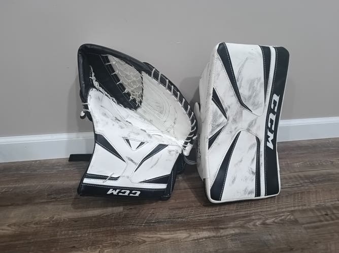 CCM Revolution 577 Regular Glove & Blocker - Intermediate (Used)