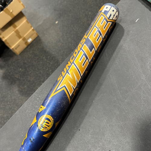 Used SUNCOAST MELEE DIAMOND PRO BB/SB Fastpitch Bat 34" 11375-S000381229