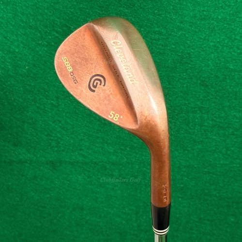 Cleveland 588 DSG RTG+ 58 Lob Wedge Dynamic Gold Steel Wedge Flex