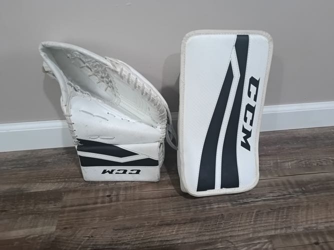 CCM Y Flex Youth Goalie Glove & Blocker Set (Used)