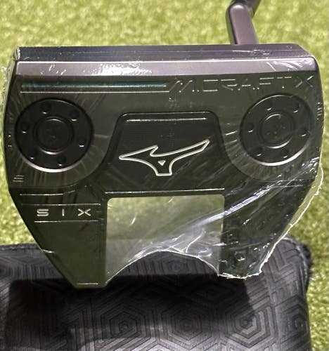 Mizuno M Craft X S6 Counterbalance Putter Right Hand 38" w/ Headcover RH MINT!