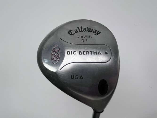 Callaway S2H2 Driver 9* RCH 90 Firm Graphite Mens RH