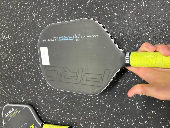 Black Gearbox Pro Ultimate Hyper 8.0 Pickleball Paddle (Used)
