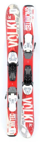 Volkl Unlimited AC Kids Skis with Bindings - 90 cm Used