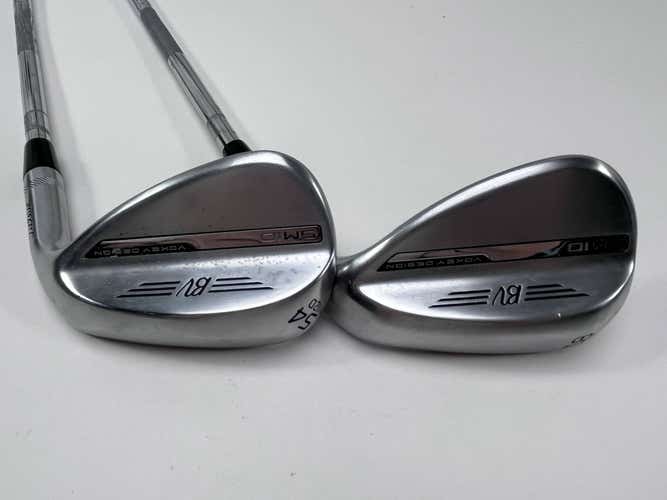 Titleist Vokey SM10 Tour Chrome Wedge Set 54* 12 | 58* 10 SM10 Wedge Steel RH