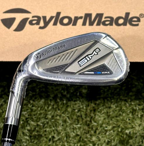 TaylorMade SIM2 MAX Iron Set LEFT Hand 5-PW, AW Steel KBS MAX MT Stiff Flex LH