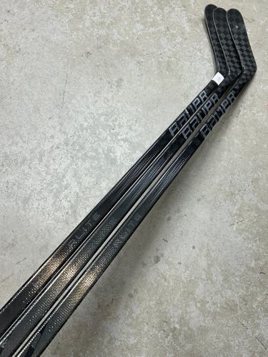 3 PACK 95 Flex P90 Senior Bauer Vapor Hyperlite2 Left Hand Hockey Stick (New) Pro Stock