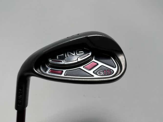 LEFTY Ping G15 Sand Wedge SW Black Dot TFC 149 I Regular LH