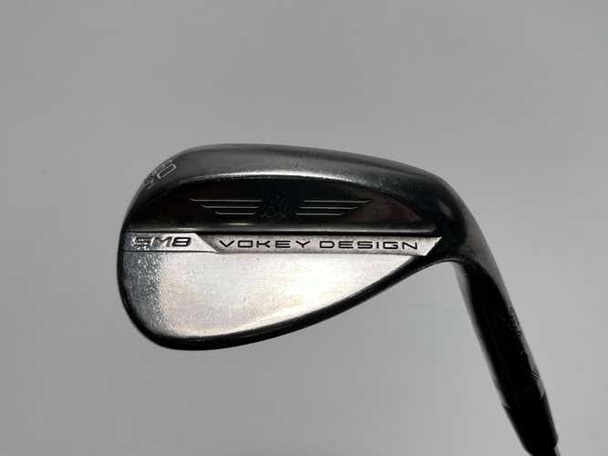 Titleist Vokey SM8 Brushed Steel Wedge 60* 8 Bounce M-Grind Wedge Steel Mens RH
