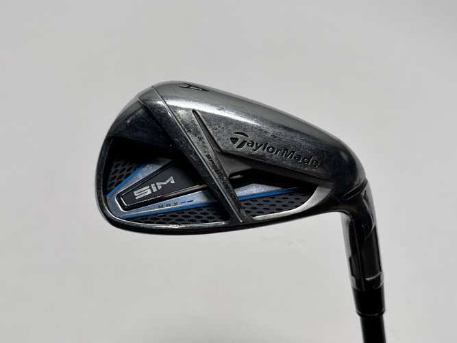 TaylorMade SIM MAX Approach Wedge AW Catalyst 5.0 50g Senior Graphite Mens RH