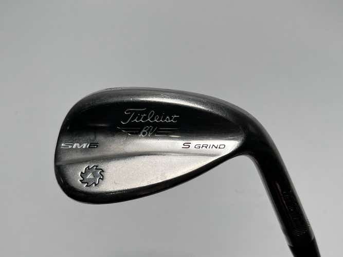 Titleist Vokey SM6 Steel Grey Wedge 58* 10 Bounce S-Grind Wedge Steel Mens RH