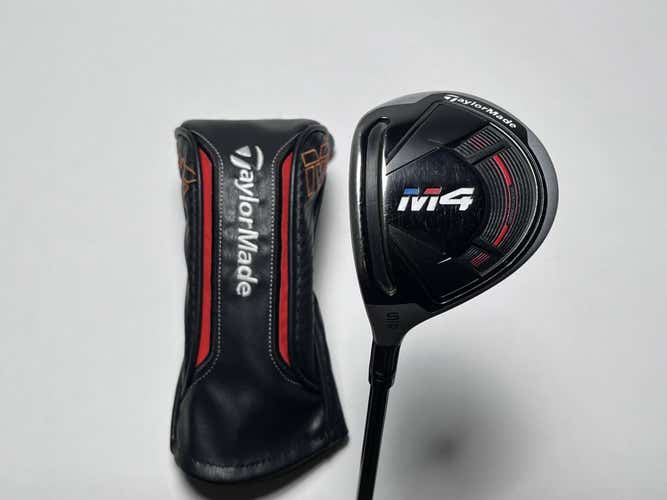LEFTY TaylorMade M4 5 Fairway Wood 18* Fujikura Atmos Red 5R Regular LH HC
