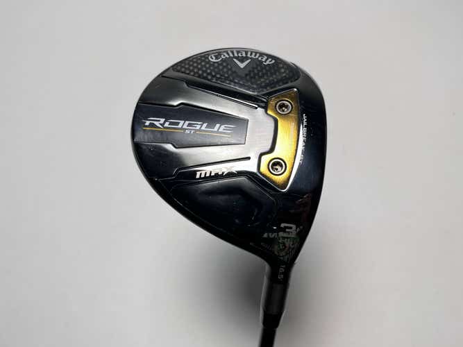 Callaway Rogue ST Max 3HL Fairway Wood 16.5* UST Mamiya Helium 5F1 Ladies RH