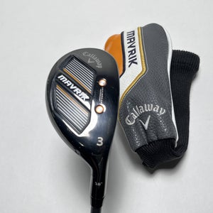 Callaway Mavrik 3 Hybrid 18* Project X Catalyst 6.0 75g Stiff RH HC
