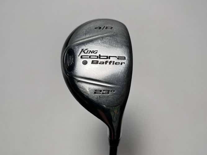 Cobra Baffler 2005 4 Hybrid 23* Aldila NV HL 65g Stiff Graphite Mens RH