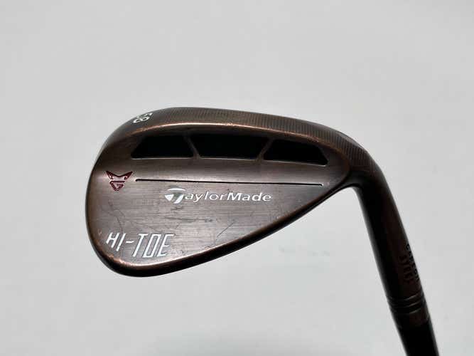 TaylorMade Milled Grind HI-TOE Wedge 58* KBS Hi-Rev 2.0 115g Wedge Steel Mens RH