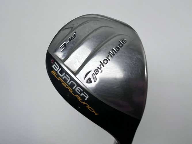 TaylorMade Burner Superlaunch 3 Hybrid 18* REAX 60g Senior Graphite Mens RH