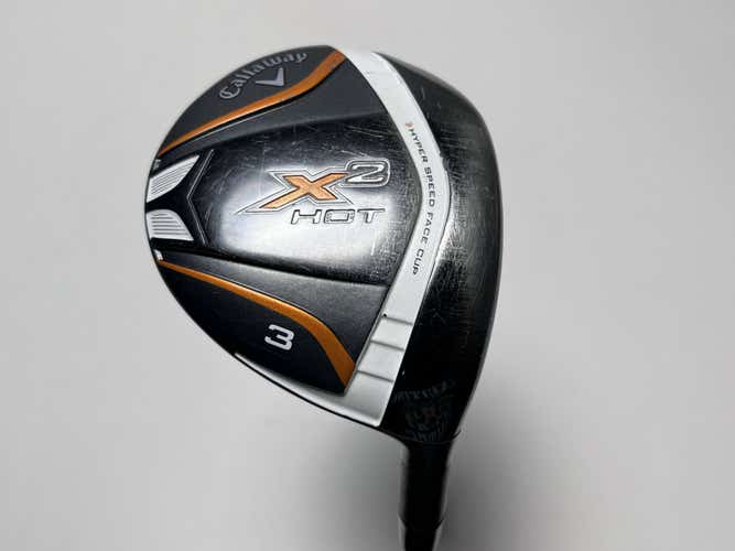 Callaway X2 Hot 3 Fairway Wood 15* Aldila Tour ATX 60g Stiff RH Midsize Grip