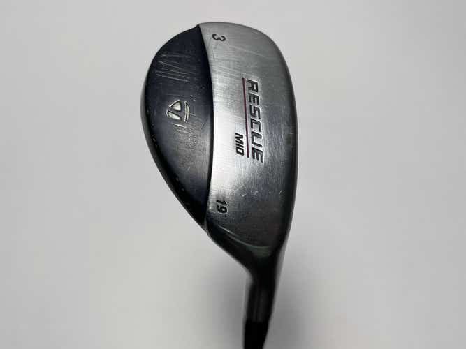 TaylorMade Rescue Mid 3 Hybrid 19* Fujikura Banzai Senior Graphite Mens RH