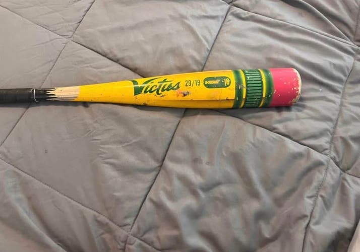 2024 Victus Vibe Alloy USSSA Certified Bat (-10) 19 oz 29" (Used)