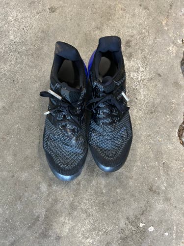 Black Men's Size M 9.5 (W 10.5) Adult Adidas Ultraboost Low Top Molded Cleats (Used)
