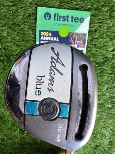 Adams Blue Fairway 3 Wood With Ladies Graphite Shaft