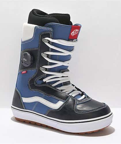 NEW Vans Invado OG Snowboard Boots - Size Men's 8.0 / Women's 9.0 (Navy / White)