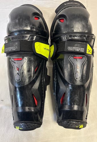 Junior Bauer Vapor 3X 11" Shin Pads (Used)