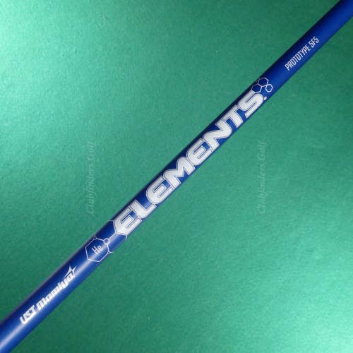 UST Mamiya He Elements Blue Prototype 5F5 .335 X-Stiff 46" Graphite Wood Shaft
