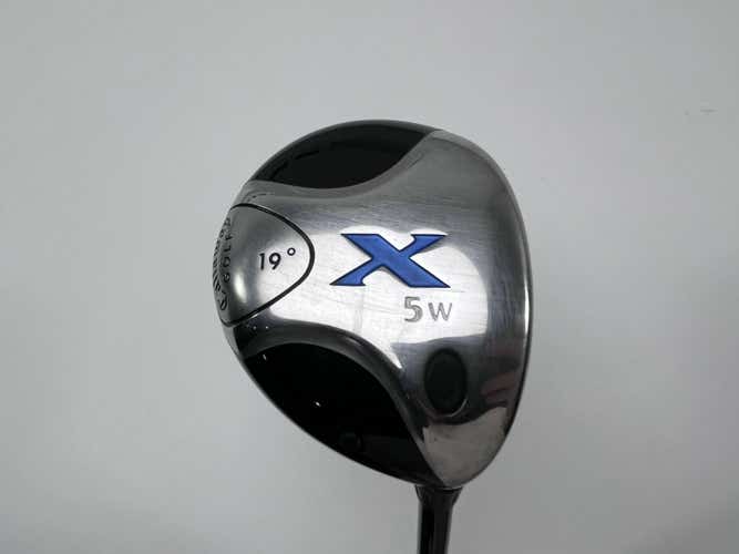Callaway X 5 Fairway Wood 19* Fujikura 65g Stiff Graphite Mens RH