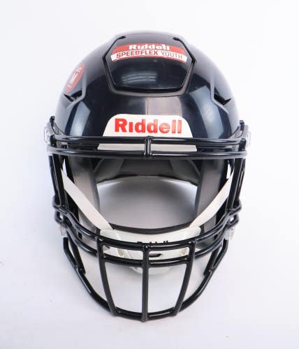 Riddell Speedflex Youth Football Helmet Black, Size Medium 2024 Read INV#55