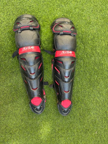 All Star System 7 Axis Catcher's Leg Guard (Used)
