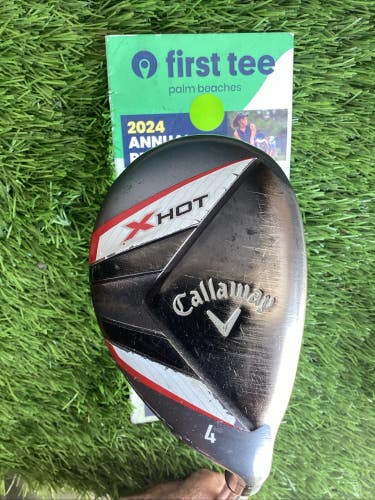 Callaway X Hot 4-Hybrid 22* With Fujikura Regular Graphite Shaft