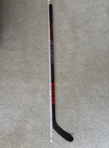 Youth CCM JetSpeed Left Hand Hockey Stick P28 40 Flex (Used)
