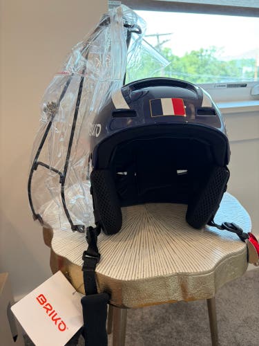 New 56cm France Briko SL Helmet with chinbar